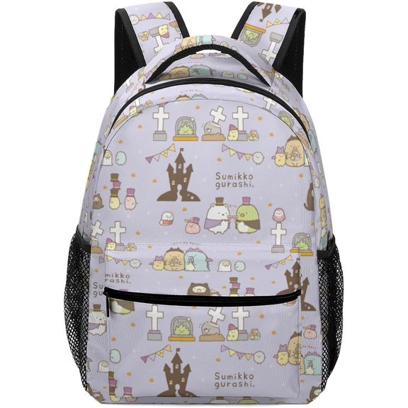 Sumikko Gurashi Backpack Rucksack Daypack Cute Large Capacity A4 Compatible Lightweight Unisex For Travel Hiking