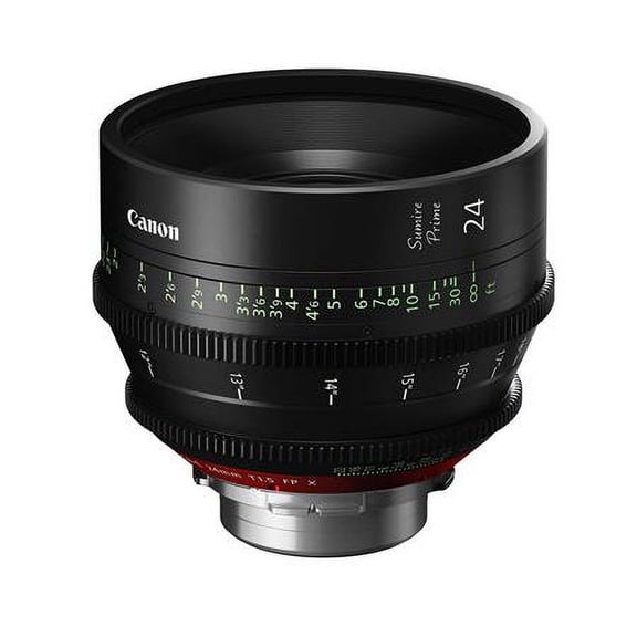 Canon Sumire Prime CN-E 24mm T1.5 FP X Cinema Prime Lens, PL Mount Professional Video Lens (International Model)