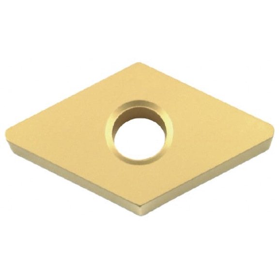 Sumitomo 2MD-DNMA431 Grade BN250 PCBN Turning Insert Uncoated, 55 Diamond, 1/2" Inscr Circle, 3/16" Thick, 1/64" Corner Radius