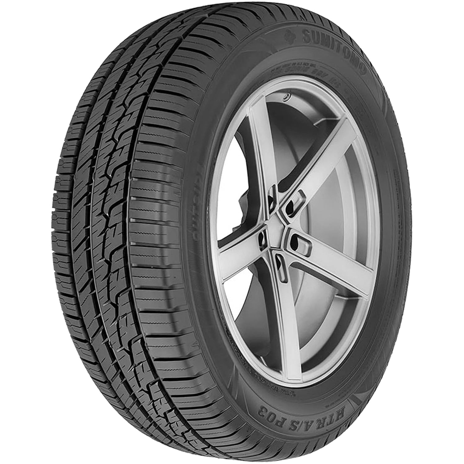 Sumitomo HTR A/S P03 High-Performance All-Season Tire, 215/45R18