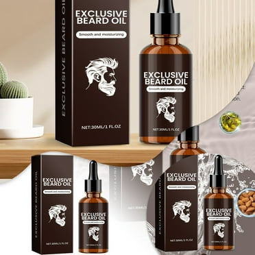 Sumllary 30ml Men's Beard Oil Good For Men's Management Makes The Beard Skin More Moisturized Keeps The Beard Smooth Shiny And Soft Mens Self Care