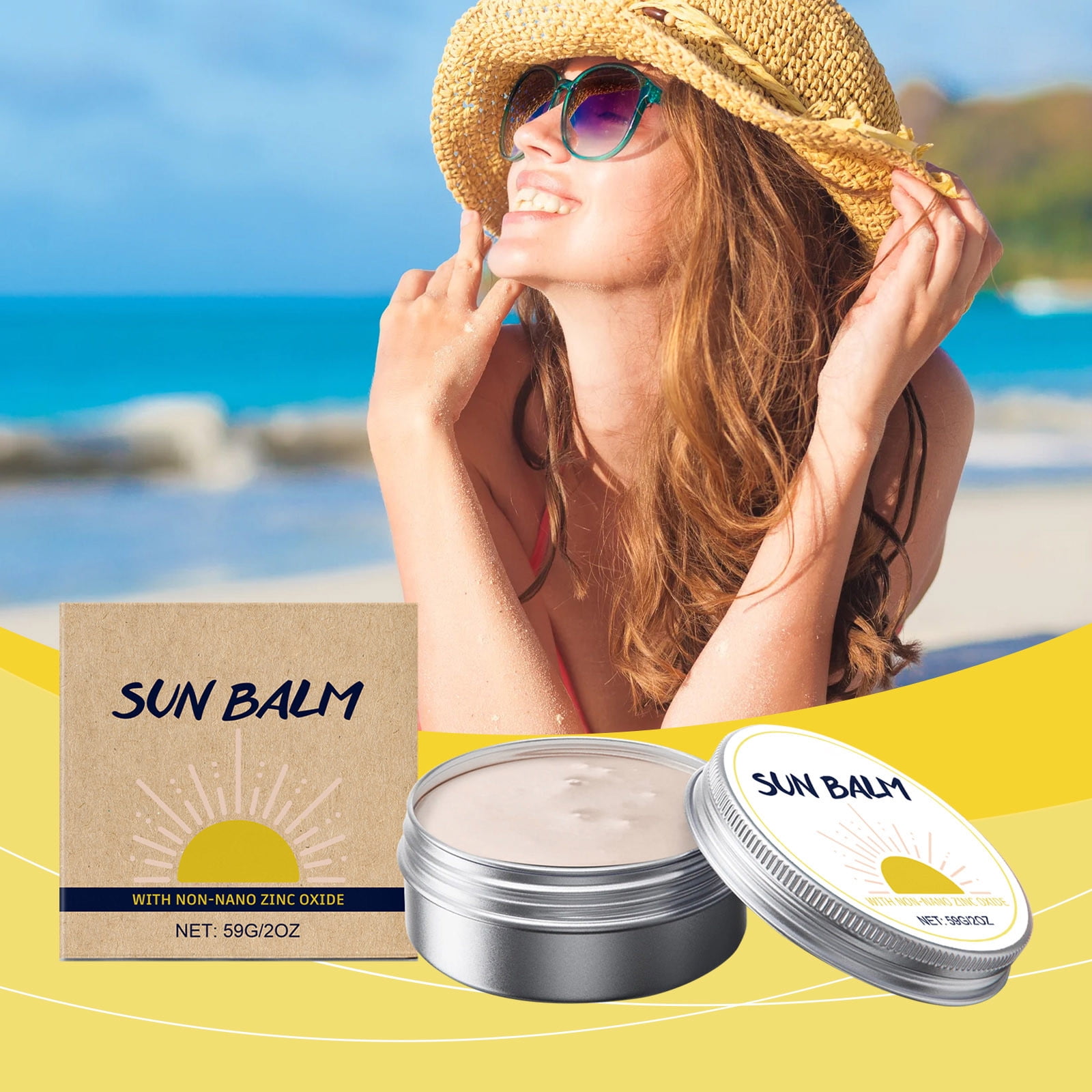 Sumllary Bovine Butter Sunscreen Sun Lotion With Natural Ingredients