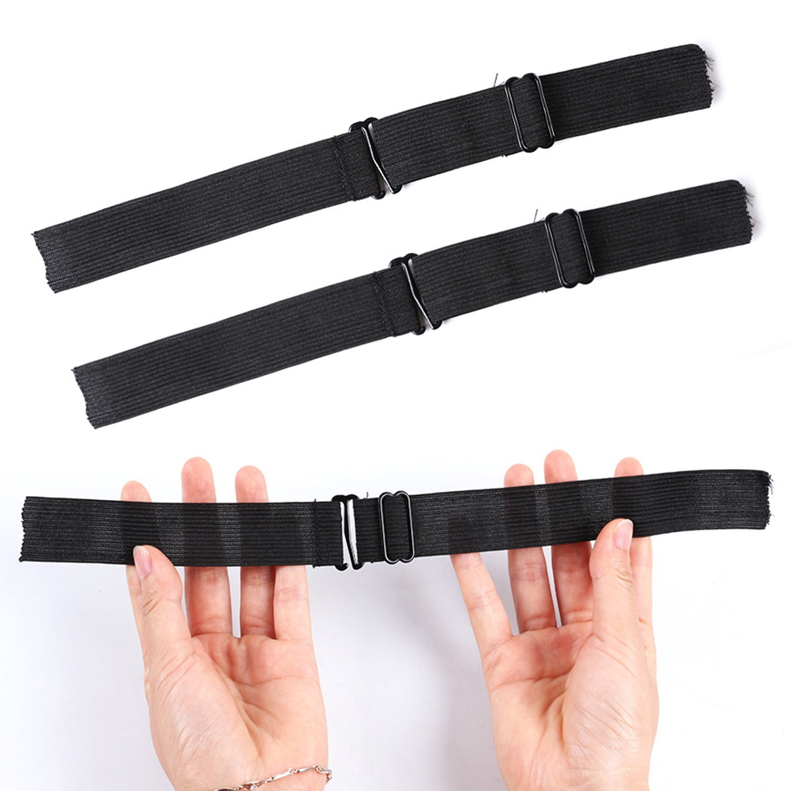 Sumllary Braiding Adjustable Elastic Bands For Wig Adjustable Wig Band