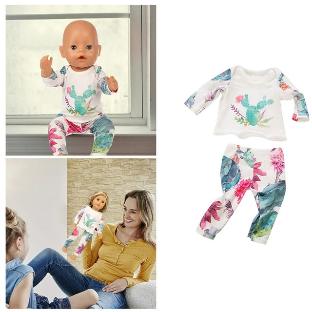 Sumllary Exquisite 18 Inch Girls Doll Clothes And Accessories Girls Doll Dress Casual Clothing