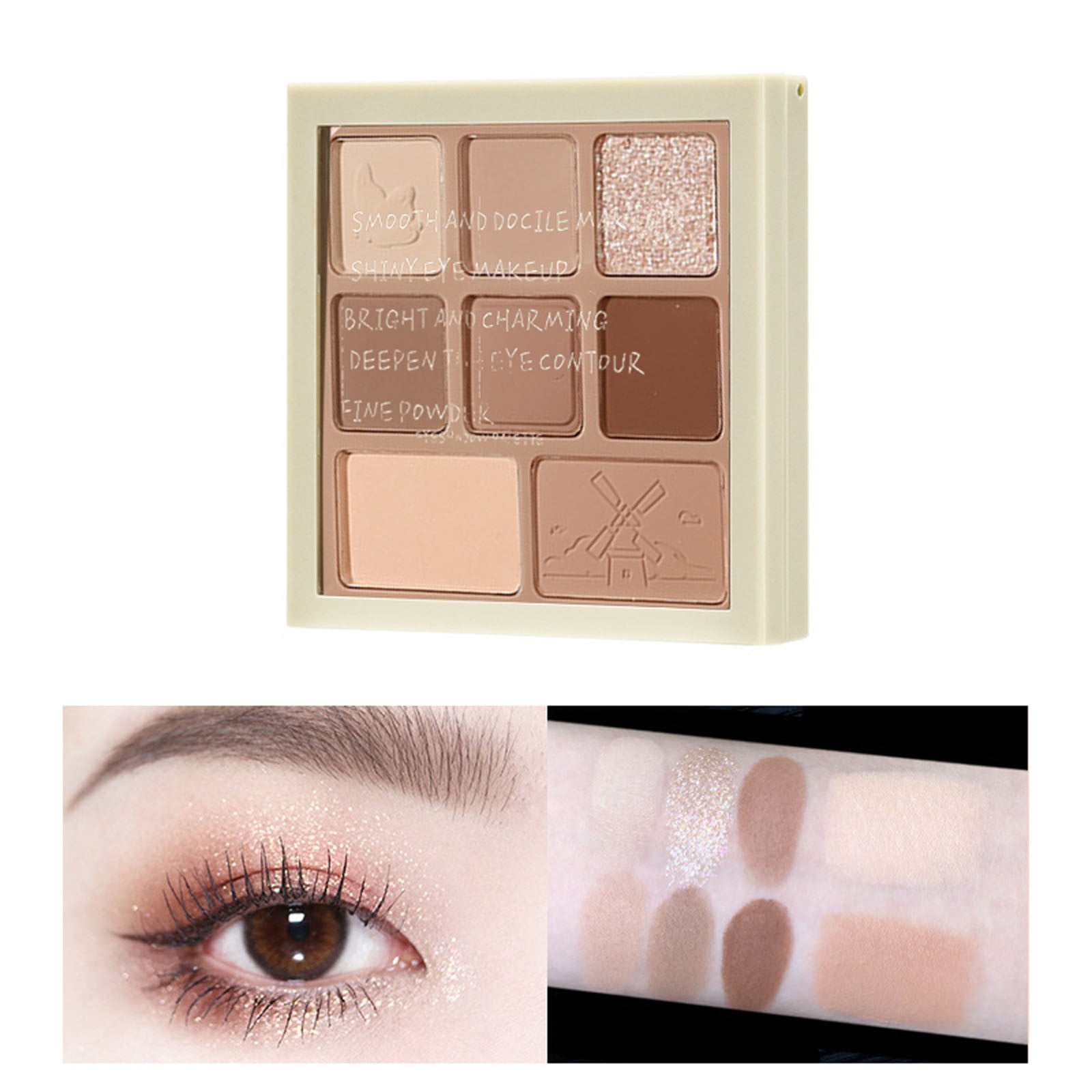 Sumllary Eye Shadow Highlighter To Create And Brighten A Combination Of