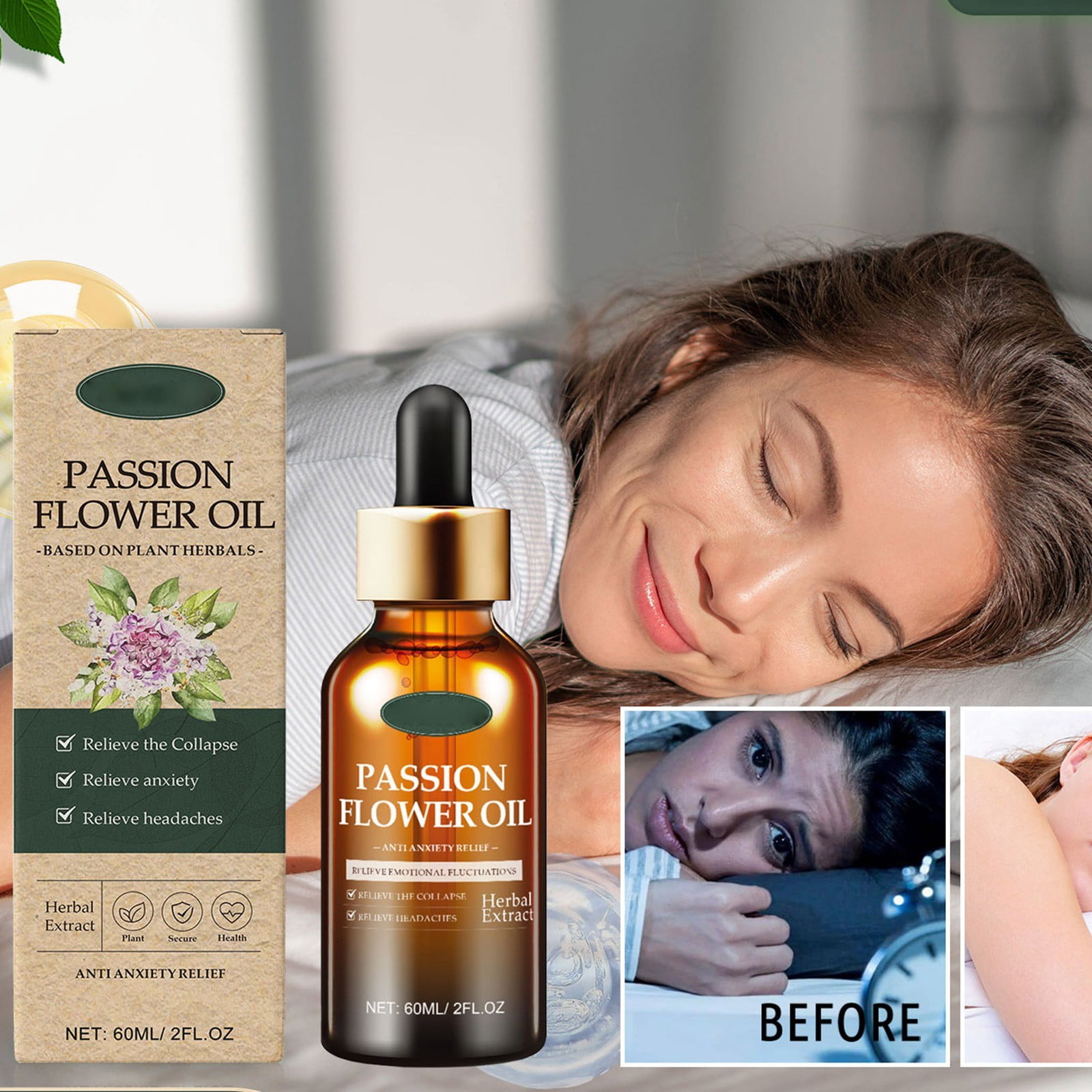 Sumllary Face Remover Sleep Oil Series ( Passion Flower) Soothes