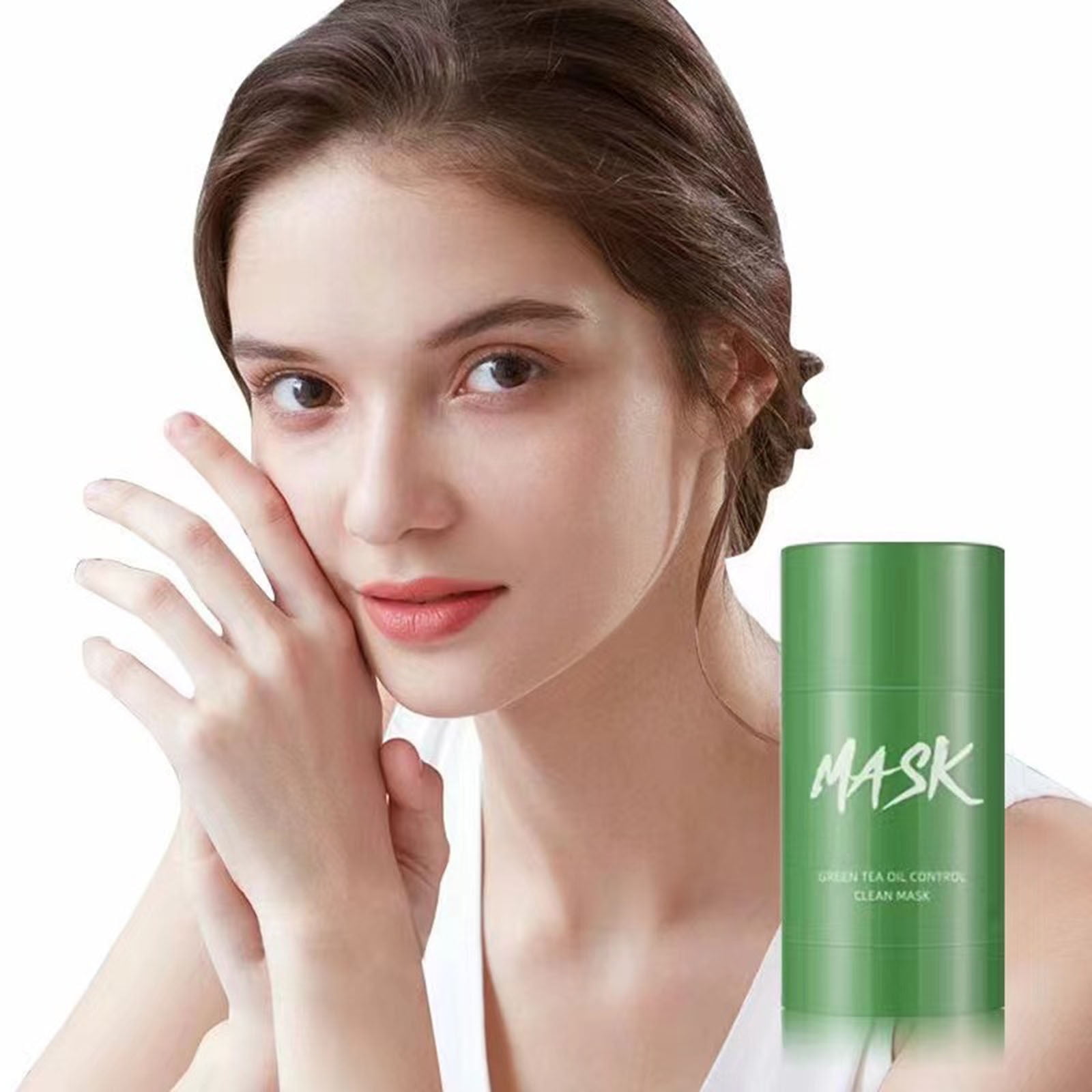 Sumllary Foaming Bath Butter Green Tea Stick For Face Blackhead Remover