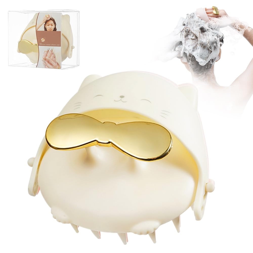 Sumllary Hair Brush for Boys Dinosaur Scalp Massager Shampoo Brush 2024