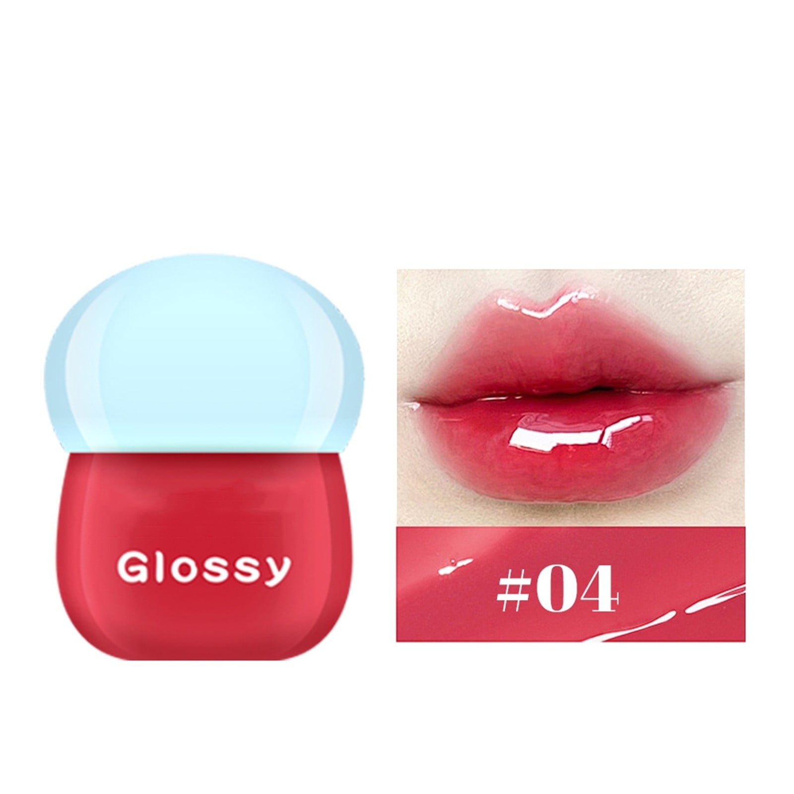 Sumllary Lip Gloss Long Lasting Jelly Lip Mud Jelly Texture