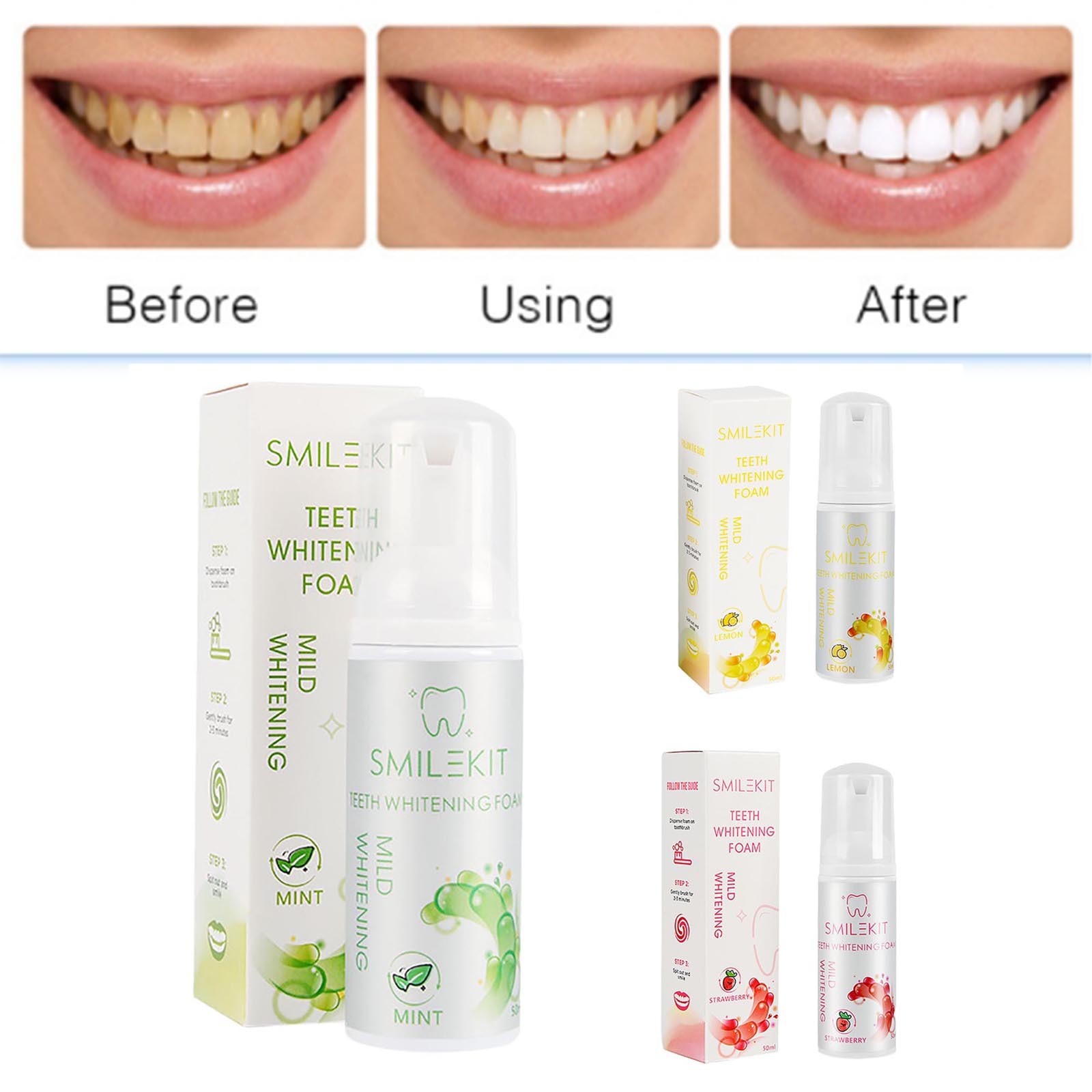 Sumllary Tooth Polisher Teeth Tone Up Foam Cleansing50ml