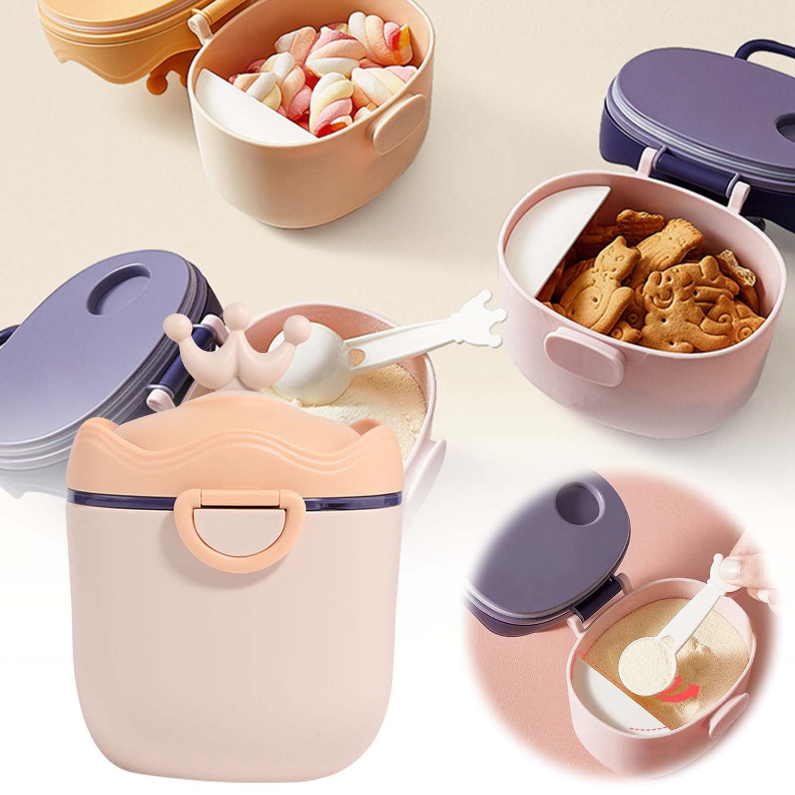 Sumllary Travel Size Shampoo And Conditioner Containers Toddler Snack