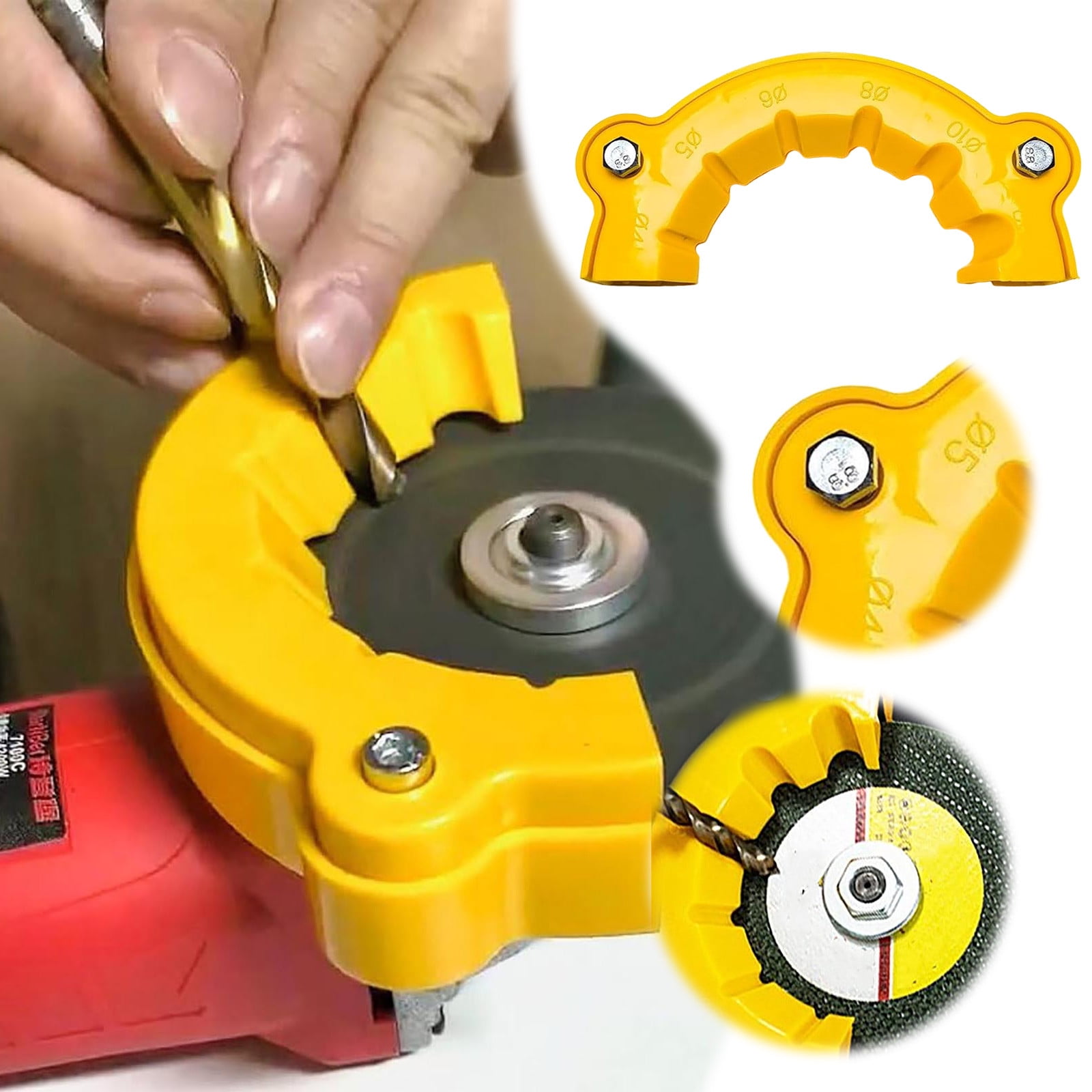 Sumllary Welding Table 2025 New Drill Bit Sharpener Drill Bit Grinding Attachment Drill ...