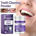 SumllaryPurple Teeth Powder Natural Formula For Effective Stain Removal