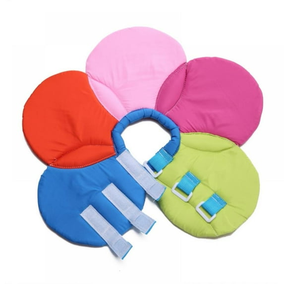 Summark Flower Shapes Soft Pet Cone Recovery Collar for Dogs Cats After Injury Neck Cover Avoiding Scratch The Wound to Heal Faster Convenient Colorful