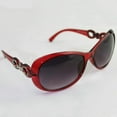 thumbnail image 1 of Summark Ladies Classic Round Sunglasses Men'S Retro Retro Large Plastic Frame, 1 of 3