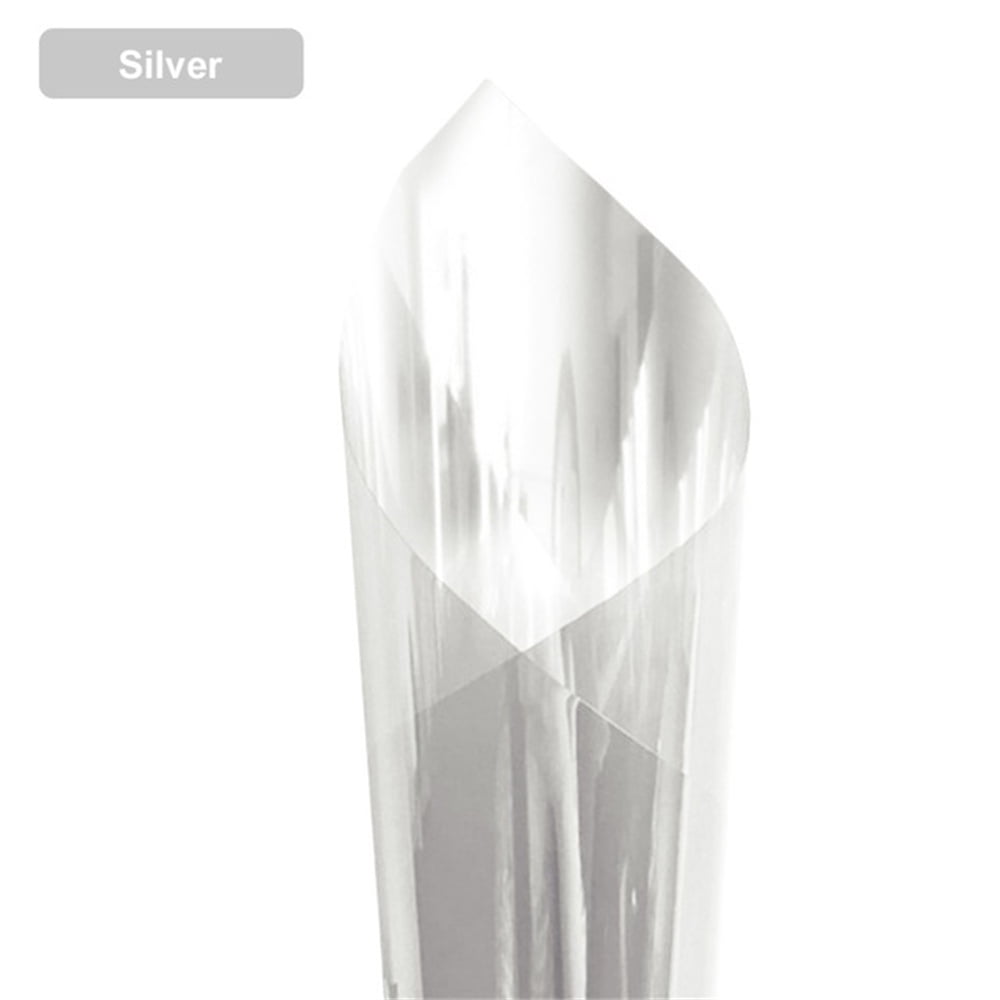 Summark One-Way Window Film Non-Adhesive, Daytime Privacy Reflector ...