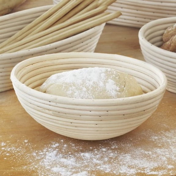 Summark Round Oval Long Banneton Brotform Bread Proofing Proving Rattan Basket Bread New