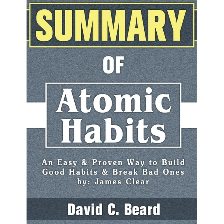 *Atomic Habits* by James Clear Build Good Habits & Break Bad Ones  (Paperback)