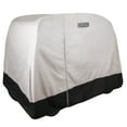 thumbnail image 1 of Summates D600 Heavy Duty Polyester Golf Cart Cover (95L x 49W x 62H inches (2 Passenger), Light Gray), 1 of 5
