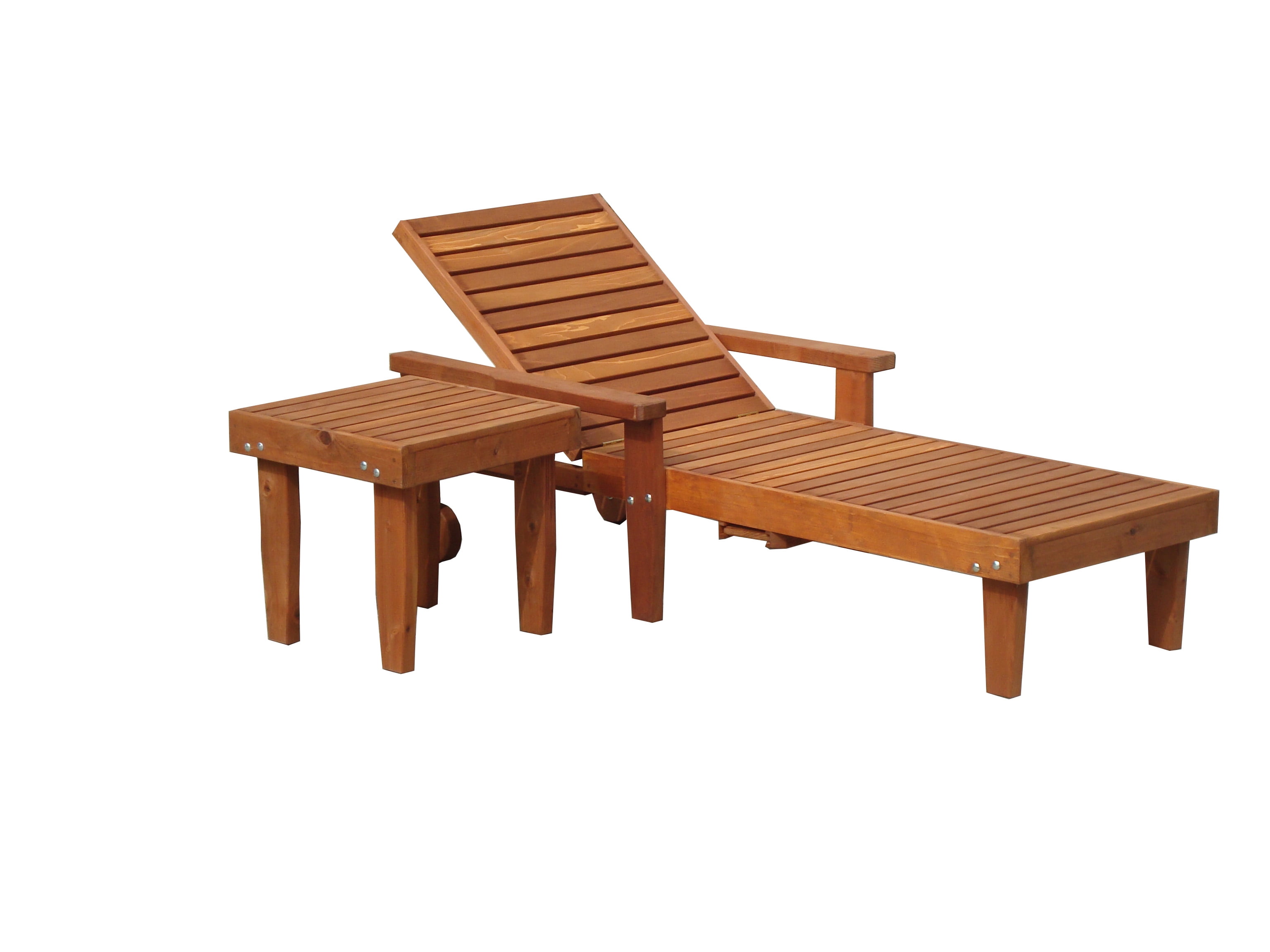 Summer 1905 Super Deck Redwood Outdoor Chaise Lounge