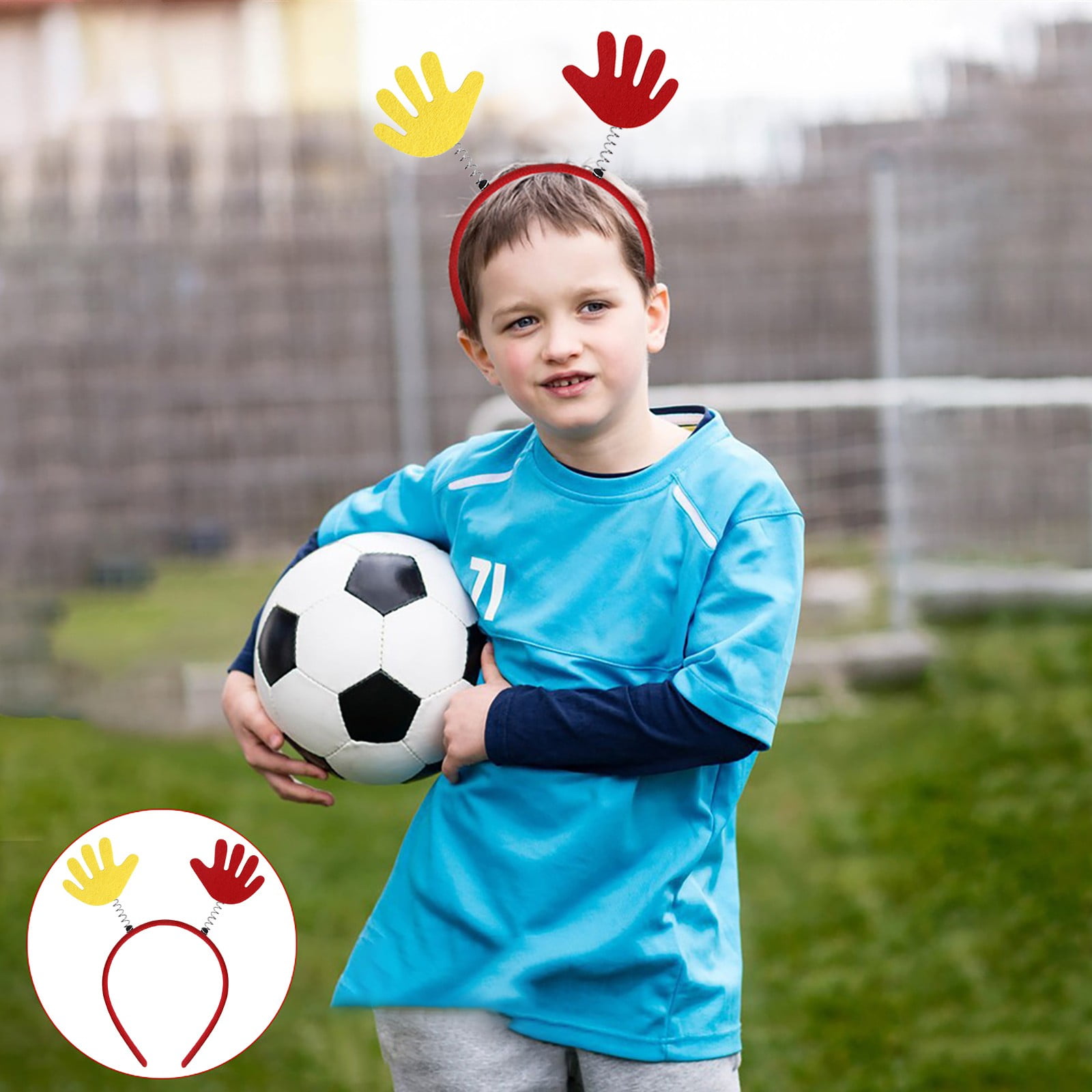 Summer 2024 New Football Headband European Cup Football Themed Party