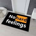 Summer 2024 No Hard Feelings Door Mat Outdoor/Indoor Heavy Duty Non