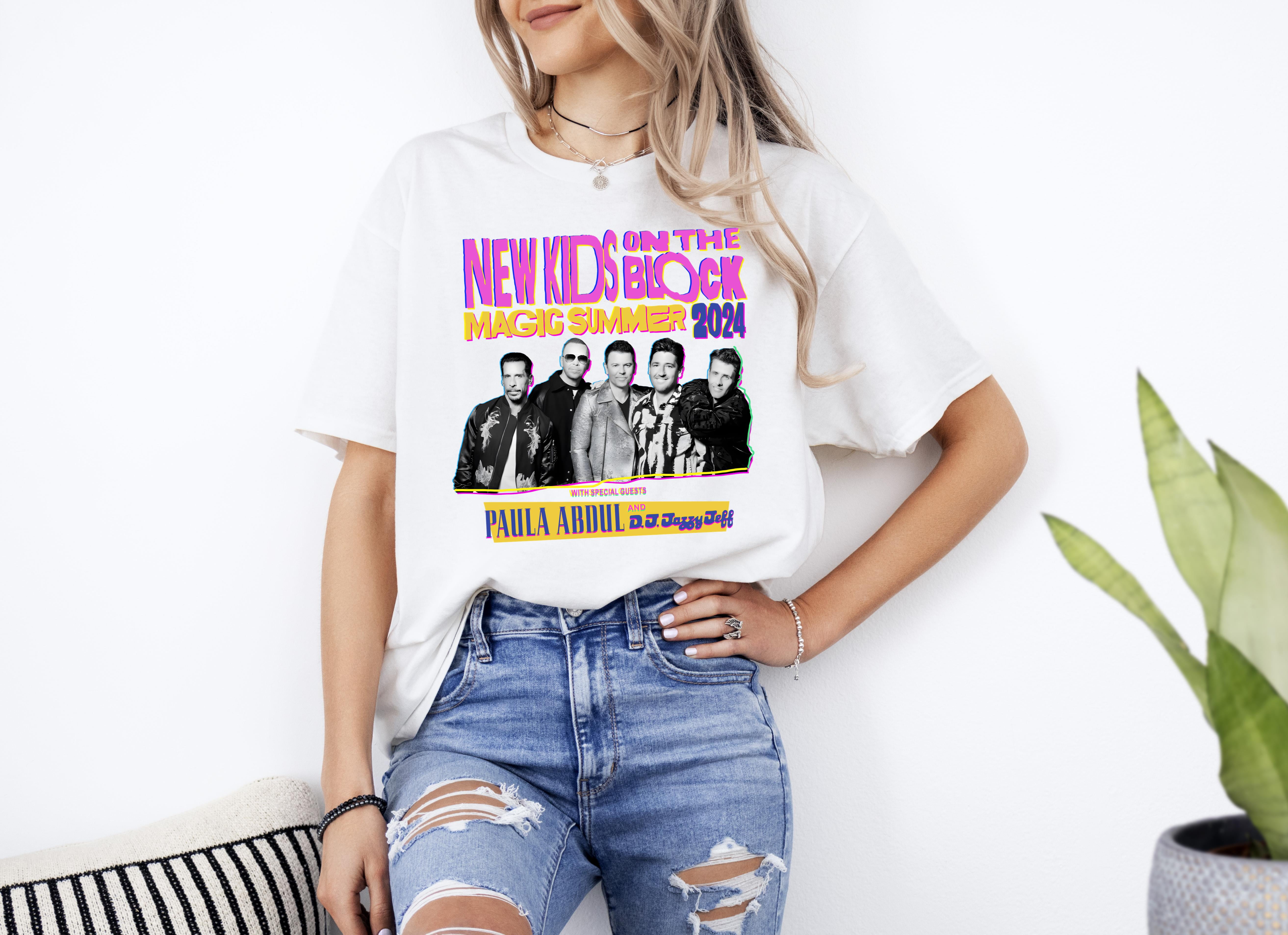 Summer 2024 Shirt, New on the Block Concert, NKOTB 2024 Tour Unisex T
