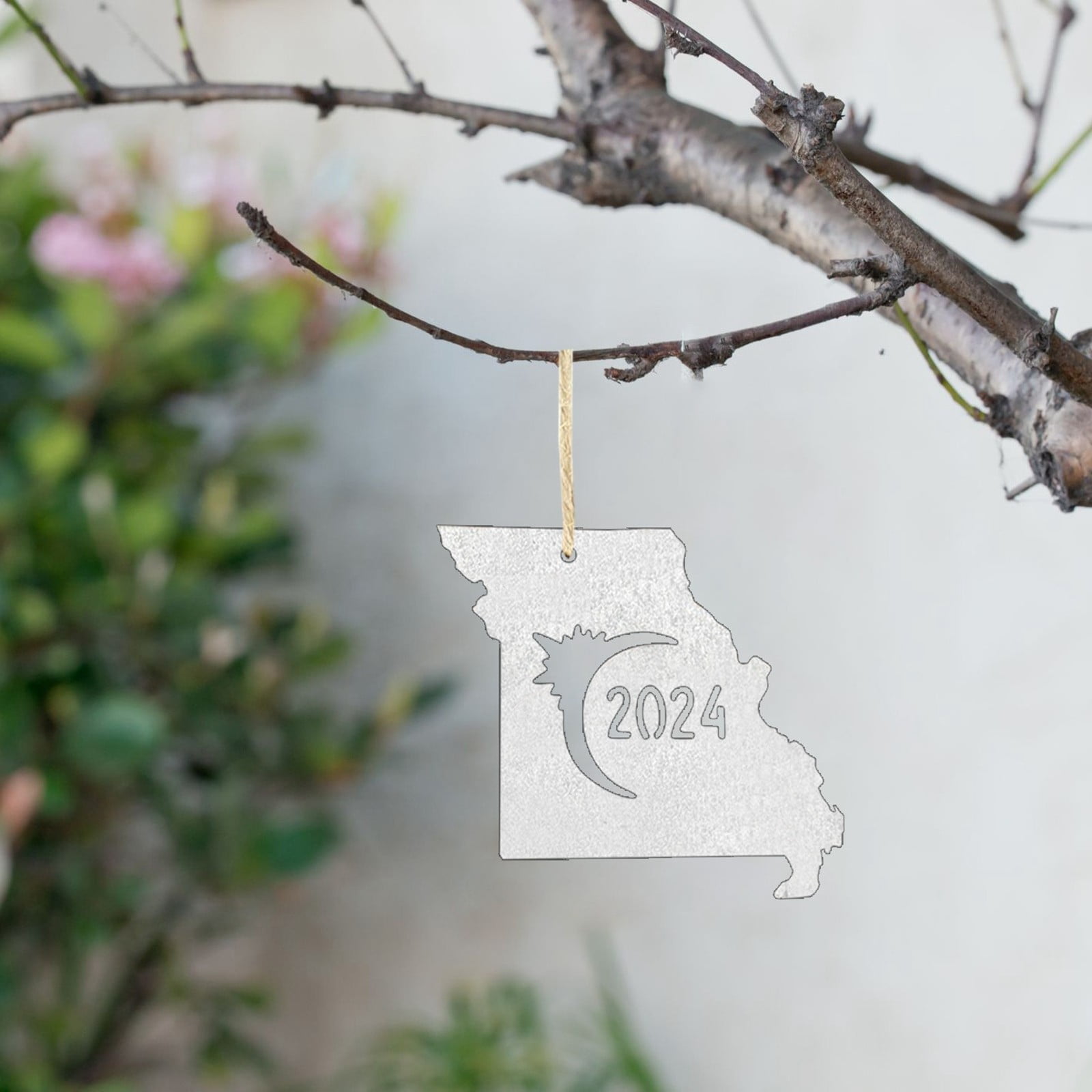 Summer 2024 TOTALITY 2024 Commemorative Metal Ornament Gifts For Family