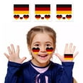 Summer 2024 Temporary Facial Stickers For The 2024 European