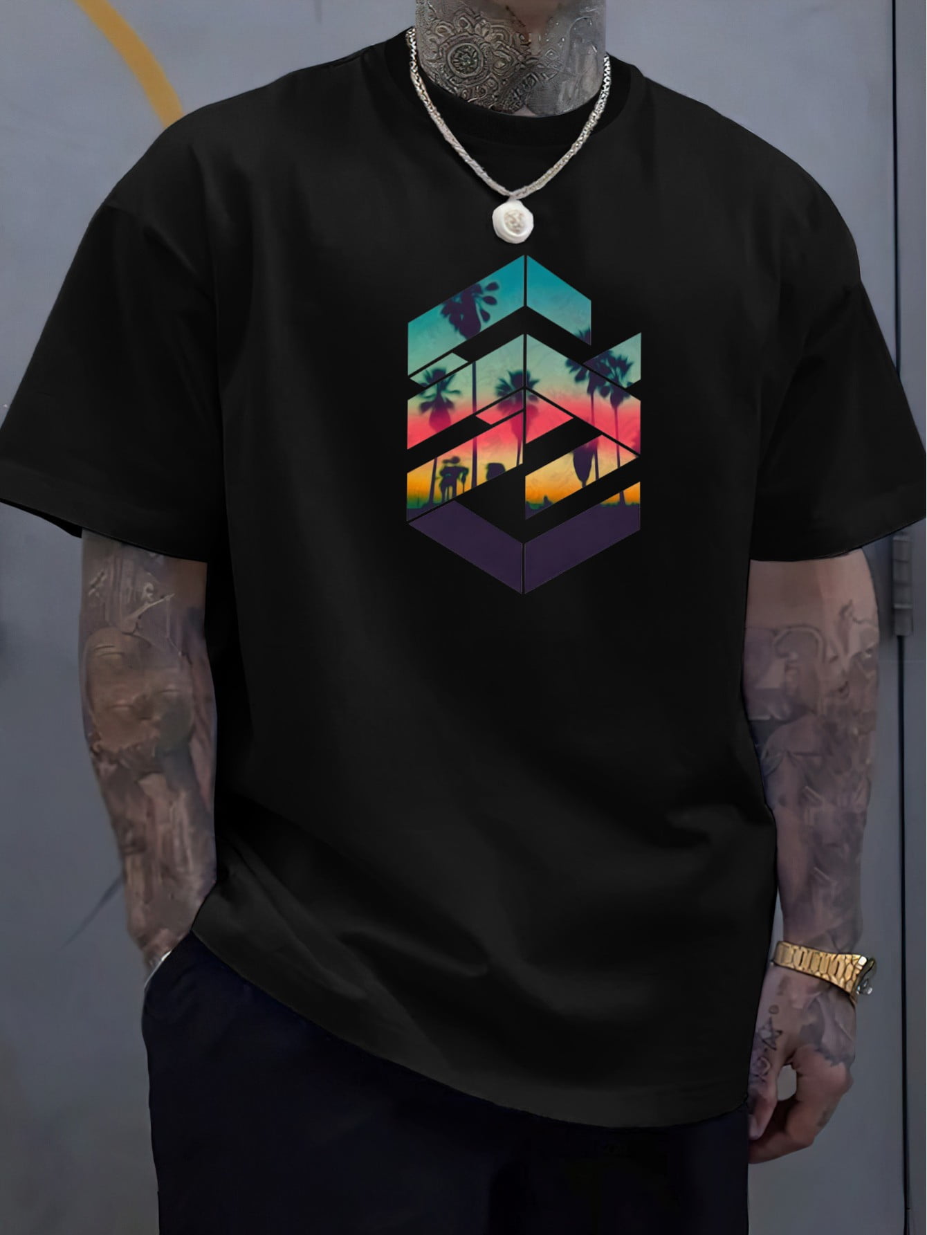 [Summer 2025 Exclusive T-shirt]-Casual Fashion Tee - Soft Crew Neck ...