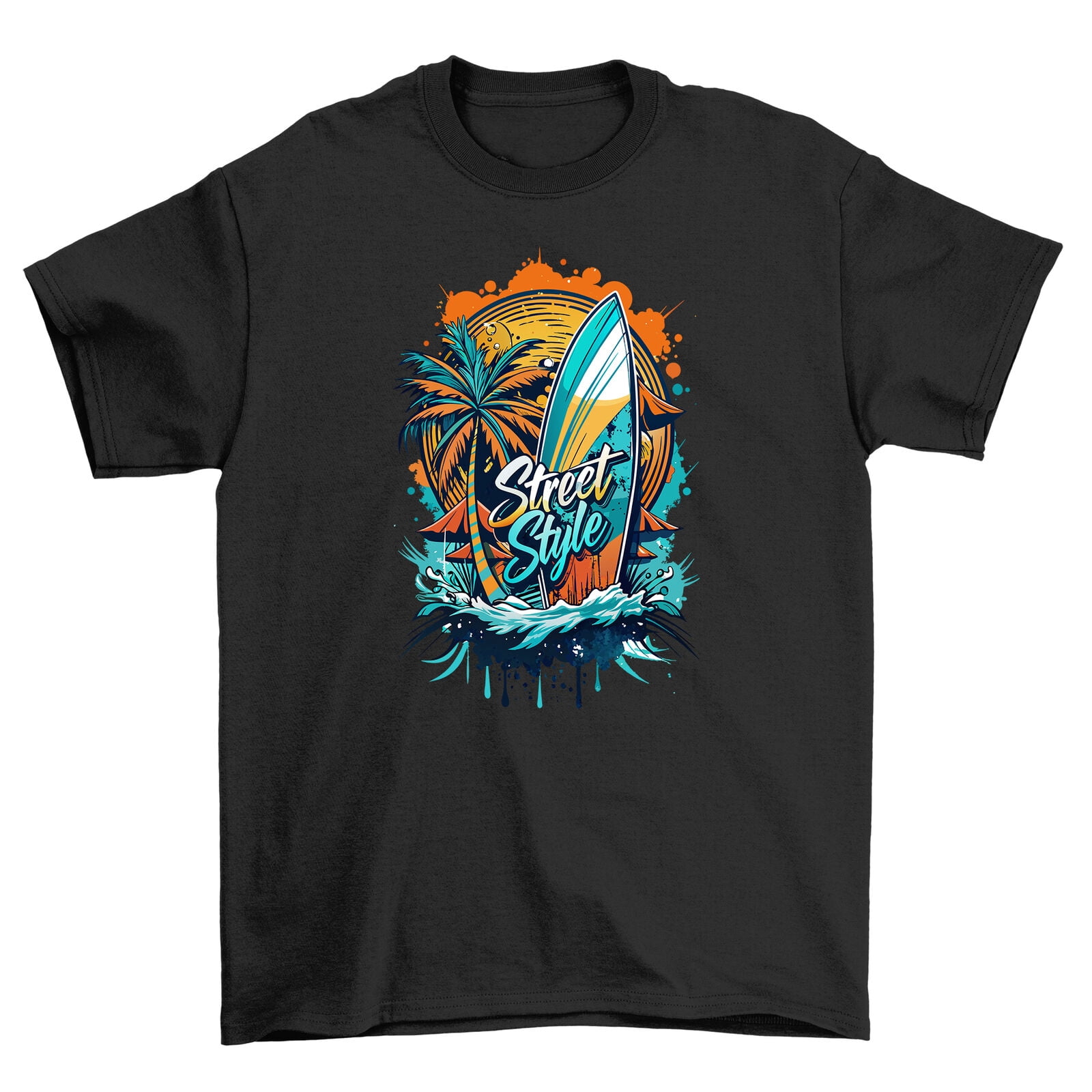 Ride the waves T-Shirt - Warm Green main image 1