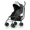 thumbnail image 1 of Summer 3Dlite Convenience Stroller, Jet Black – Lightweight Stroller with Aluminum Frame, 1 of 4