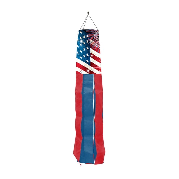 Briarwood Lane Stars and Stripes Windsock Wind Twister