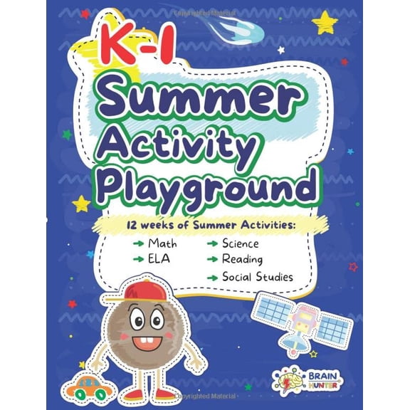 Pre-Owned Summer Activity Playground Kindergarten: 12 Weeks of Summer Activities - Math, ELA, Science, Reading and Social Studies Paperback