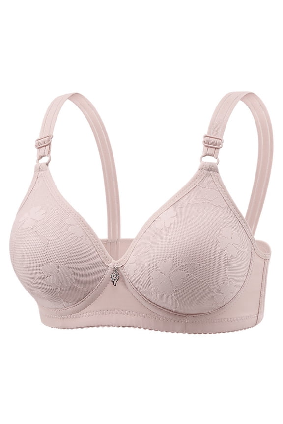 Summer Adjustable Close Knit Non Underwire Bra for Women Comfortable Support Daily Wear