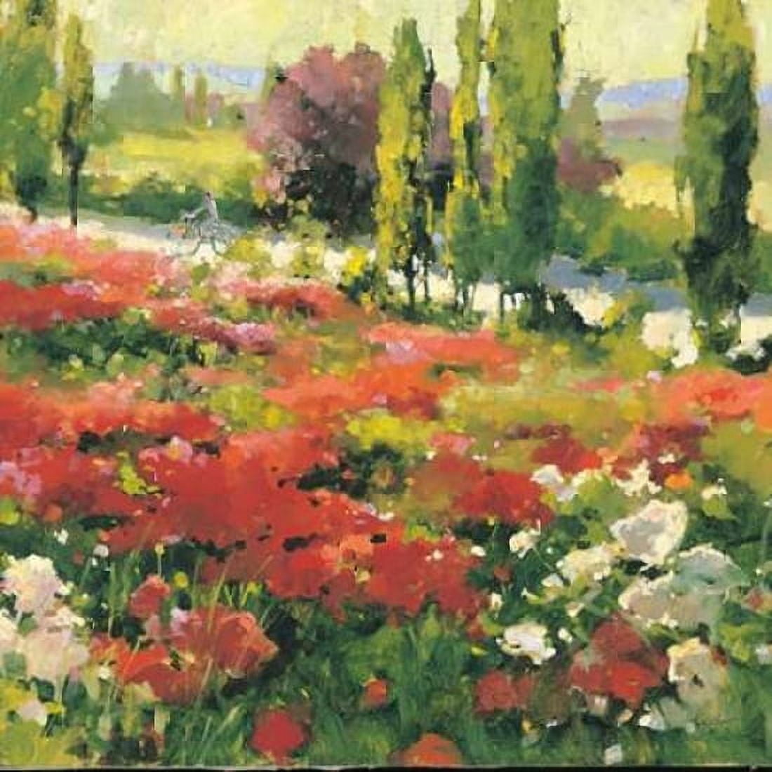 Summer Afternoon Canvas Art - Kay Grant (24 x 24)