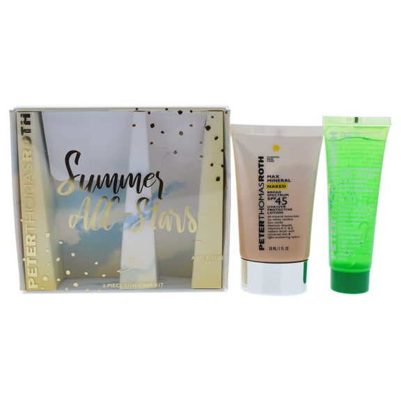 Summer All-Stars Kit by Peter Thomas Roth for Unisex - 2 Pc 1oz Max Mineral Naked Broad Spectrum SPF