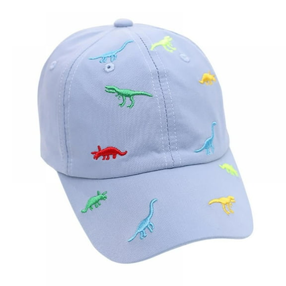 Summer Baby Boy Baseball Hat Cute Cartoon Dinosaur Infant Visor Caps Cotton Toddler Boys Sun Hats