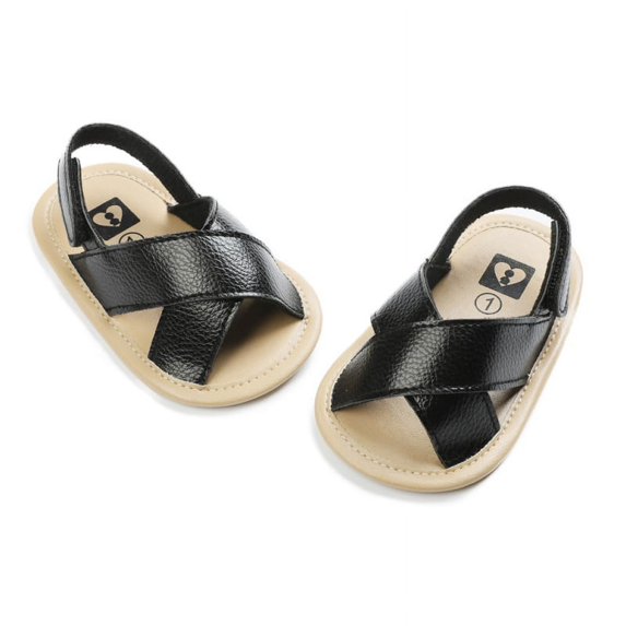 Summer Baby Boys Comfortable Breathable Anti-Slip Shoes Tassel Design Sandals Toddler Soft Soled First Walkers 0-18M