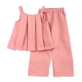 thumbnail image 1 of Summer Baby Girl Clothes Short Sleeve Tops Romper Daisy Infant Shorts Toddler Girls Outfits Cute Newborn Outfit Girls Summer Set 2-7 Years,5-6 Years, 1 of 6