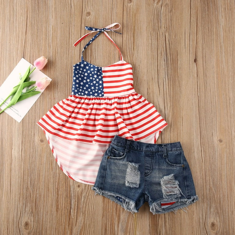 Baby girl fourth cheap of july outfit