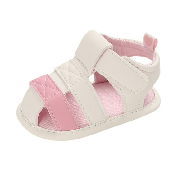 Summer Baby Girls Breathable Anti-Slip Hollow Design Shoes Sandals Toddler Soft Soled First Walkers 0-18M