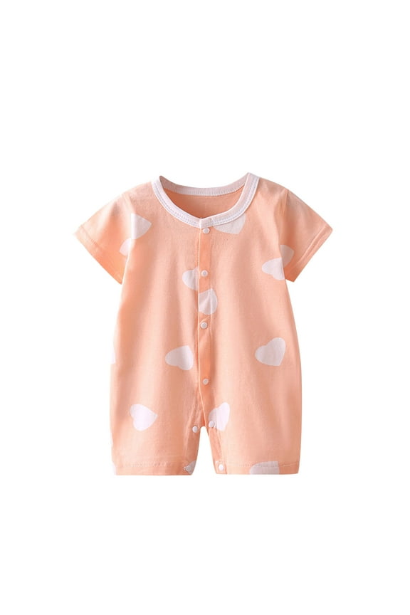 Summer Baby Girls Clothing Agkizg Baby Girls Bodysuits,Baby Girls Short Sleeve Rompers,Baby Onesie Newborn Climbing Clothes Short Sleeve Thin Ha Clothes Bag Fart Clothes