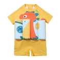 thumbnail image 1 of Summer Baby Kid Short Sleeve Floating Swimsuit Baby Boys And Baby Girls One Piece Buoyancy Swimsuit, 1 of 5