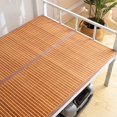 thumbnail image 1 of Summer Bamboo Sleeping mat, Foldable Double Sided Bamboo mat for bed, Mattress Topper twin Queen Cool mat for Living Bedroom Floor (90x190cm/35.4x74.8inch, Bamboo), 1 of 6