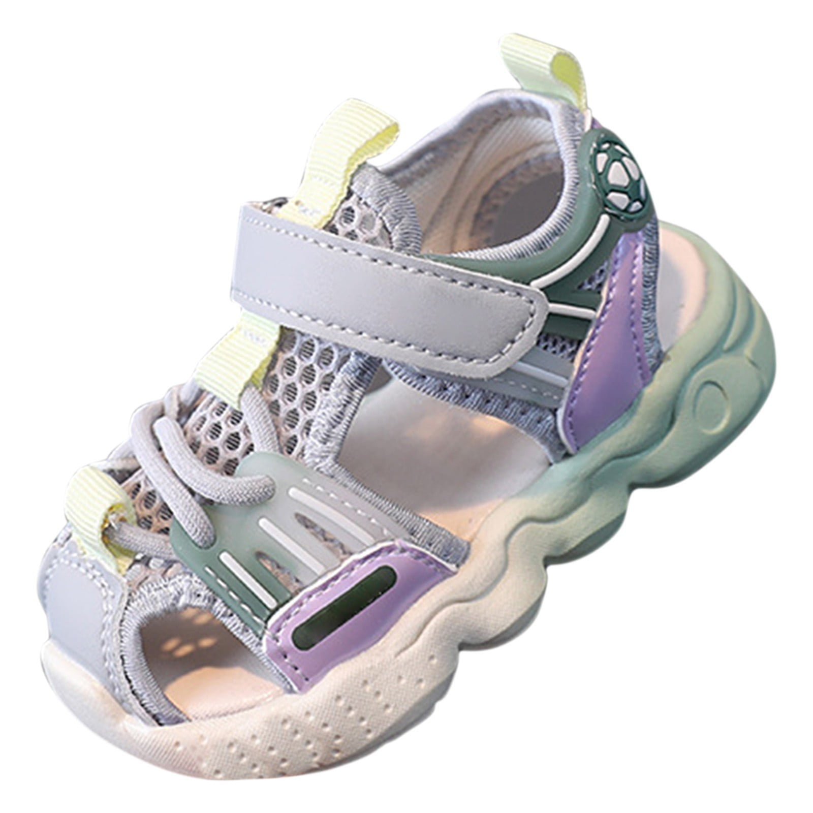 Summer Baotou Anti Kick Girls Shoes Size 2 Big Children's Sandals 16