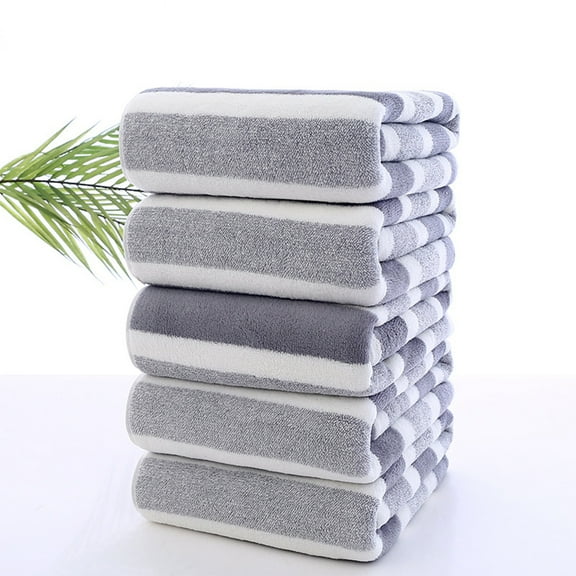 Amvlyk Enlarged Velvet Bath Towel Thickened Absorbent Soft Drying Household Towel Comfortable Men And Women