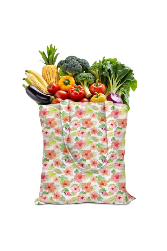 Summer Beach Foldable Tote Bag - Washable, Eco-Friendly & Large Capacity Reusable Shopping Bag