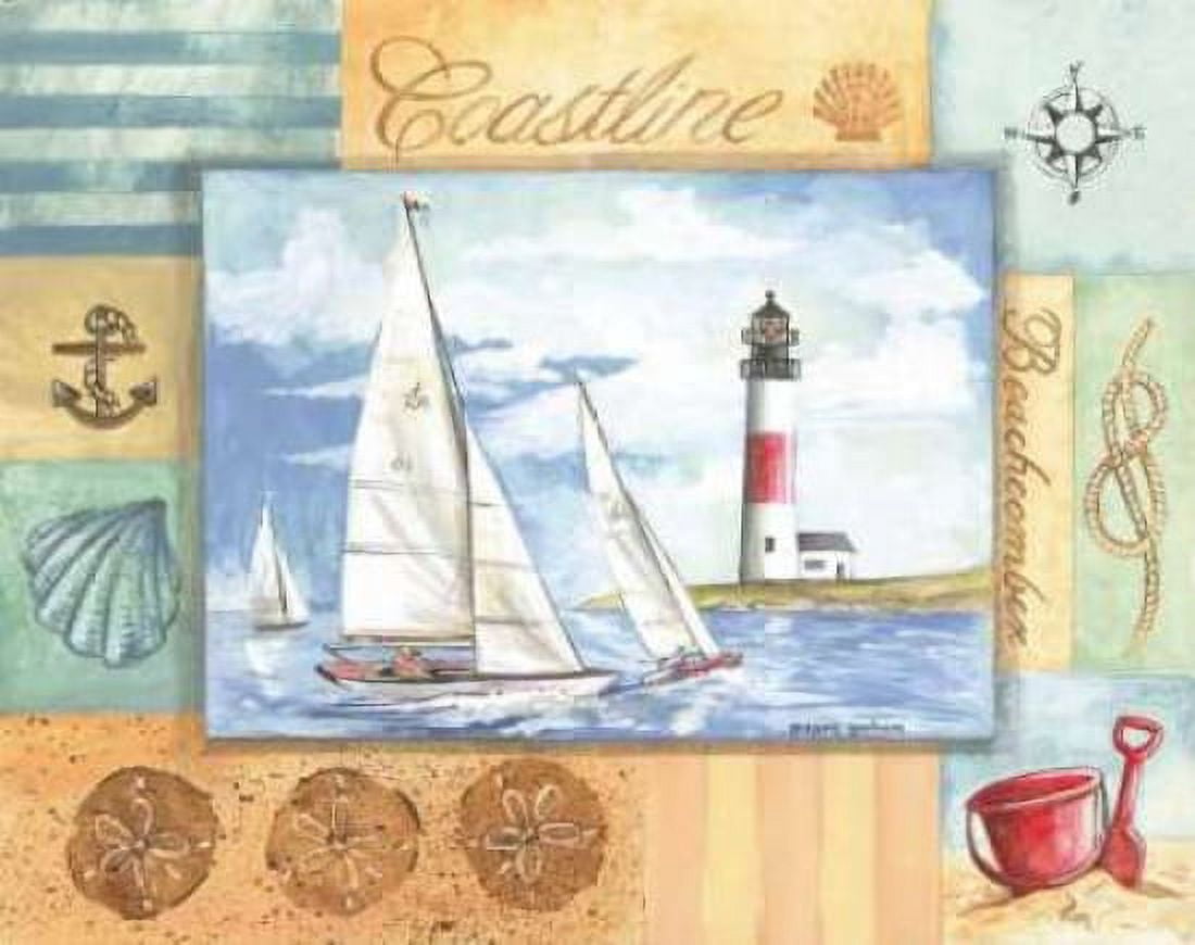 Summer Beach I Canvas Art - Gregory Gorham (24 x 30)
