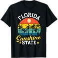 thumbnail image 1 of Summer Beach Lover Florida Sunshine State T-Shirt Unisex S-5XL Hot Trending Shirt, Vintage Birthday Gift, 1 of 2